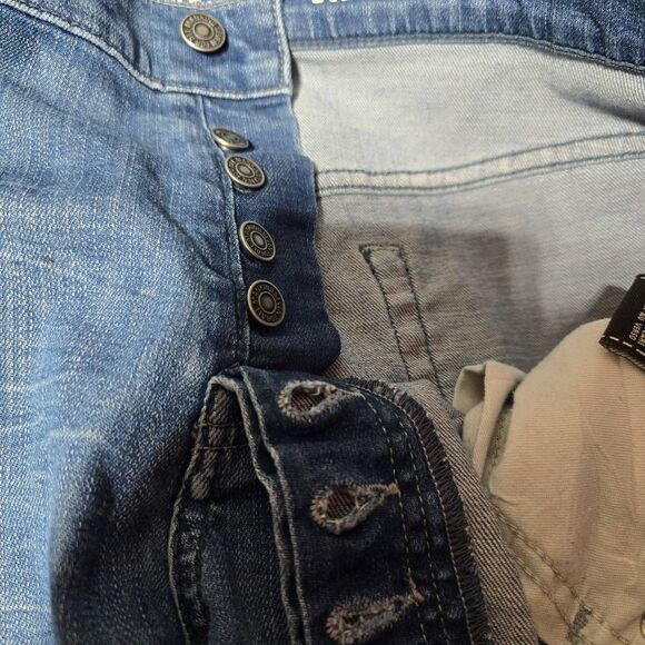 7 For All Mankind Vintage Y2K Standard Straight Leg Jeans - Picture 5 of 5